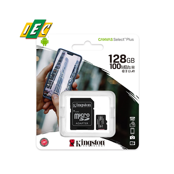 Thẻ nhớ KINGSTON 128GB MICRO SD CLASS 10