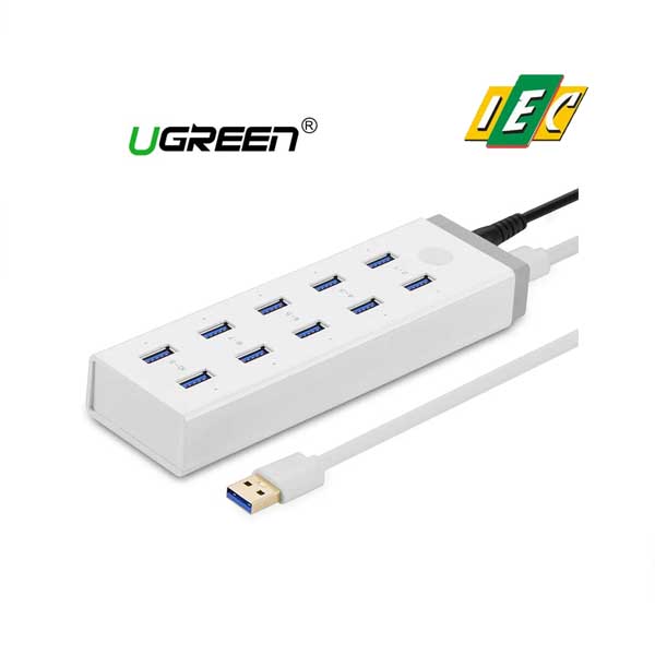 Bộ chuyển đổi NEW USB 3.0 Charging Hub 10 port with 12V 5A power adapter With BC1.2
