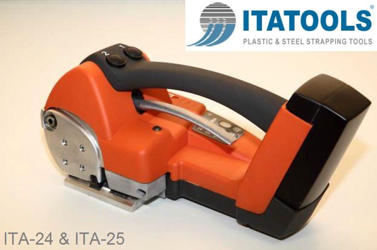 Dụng cụ đóng đai nhựa dùng pin ITA-24 Italy