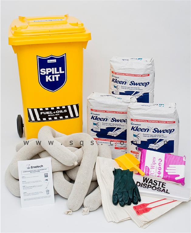 Bộ ứng cứu khẩn cấp sự cố tràn vãi dầu/hóa chất (Oil/Chemical Spill Emergency Response Kits)
