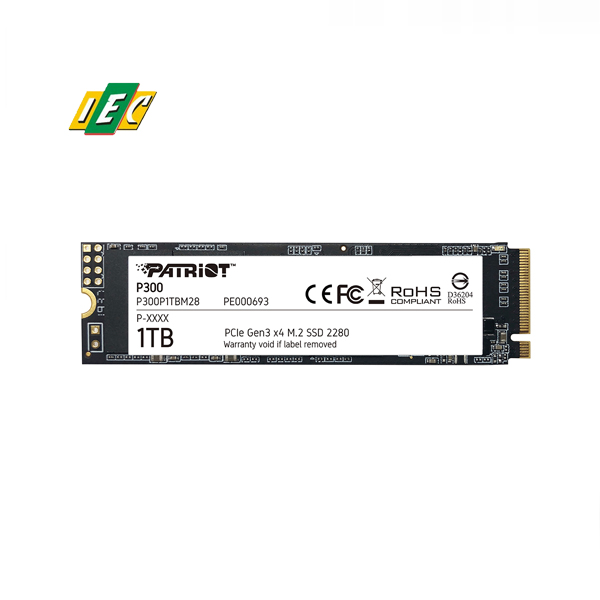 SSD M2 PATRIOT 1TB NVMe PCIe Gen3x4 (P3001TM28)
