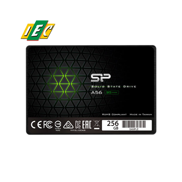 SSD SILICON SP256GBSS3A56B25 A56 256G (SATA3/ 2.5Inch/ 520MB/s/ 450MB/s)