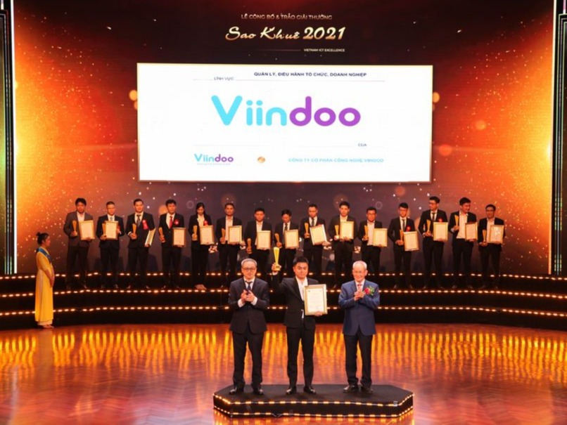 Giải pháp Viindoo được vinh danh Sản phẩm Xuất sắc Giải thưởng Sao Khuê 2021