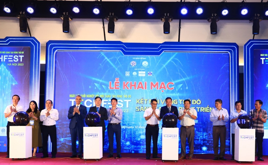 Techfest Hanoi 2023: “Hà Nội kết nối Vùng Thủ đô - sáng tạo và phát triển”