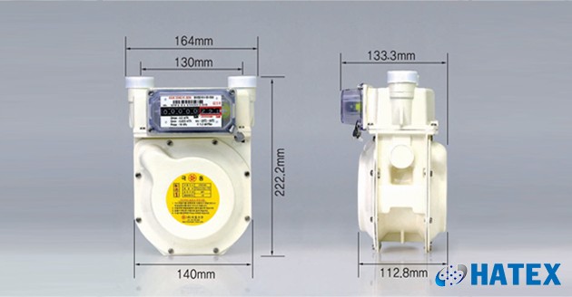 Đồng hồ đo lưu lượng khí gas G2.5