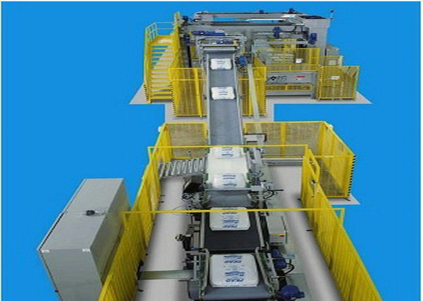 Hệ thống Palletizing máy tự động cho 25kg/ 50kg