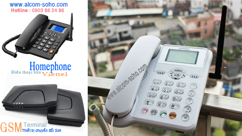 Điện thoại cố định không dây dùng SIM GSM 900 /1800Mhz FWP