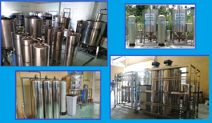 Hệ thống sản xuất nước uống trực tiếp và nước kiềm tính sinh học NUSA