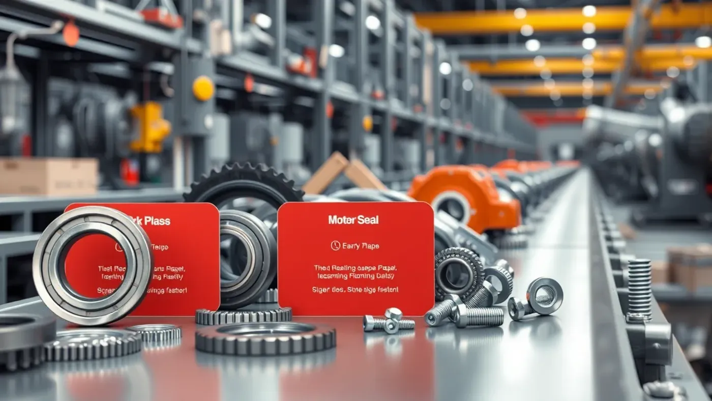 Phân nhóm rủi ro vật tư MRO trong nhà máy