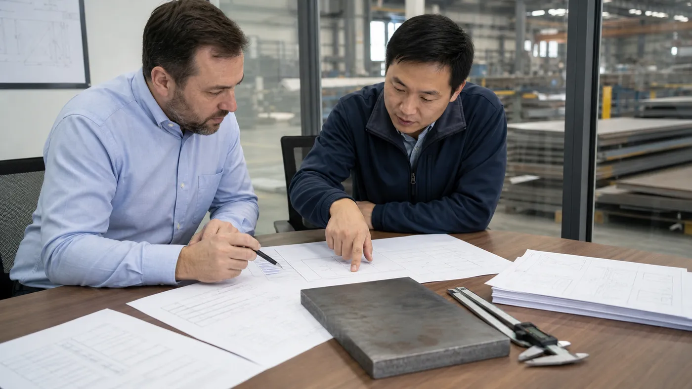 RFQ thép tấm và hồ sơ MTC 3.1