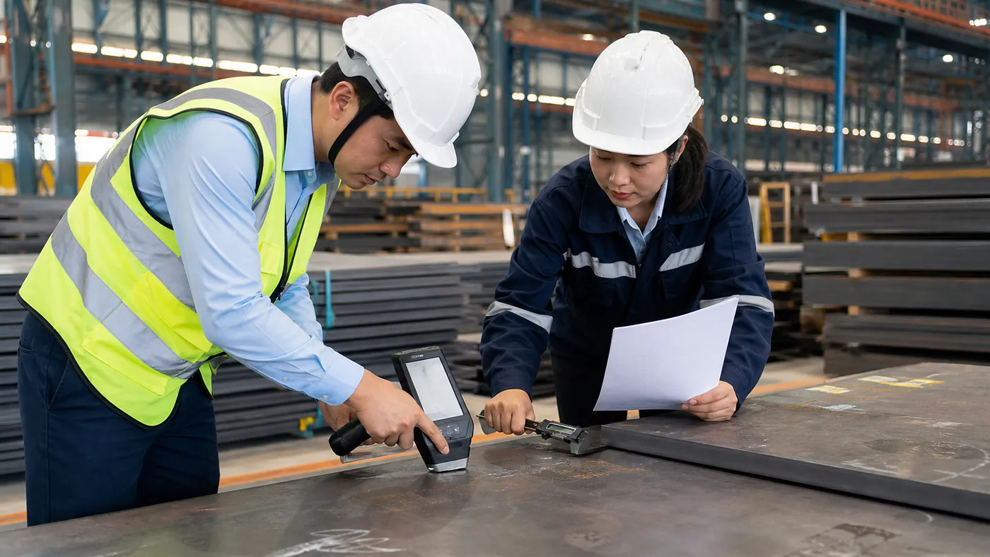 Xác minh chứng chỉ và mác vật liệu theo lô