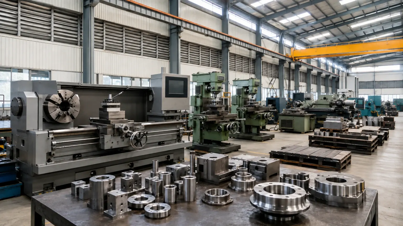 Các thiết bị và máy móc cơ khí công nghiệp chuẩn kỹ thuật