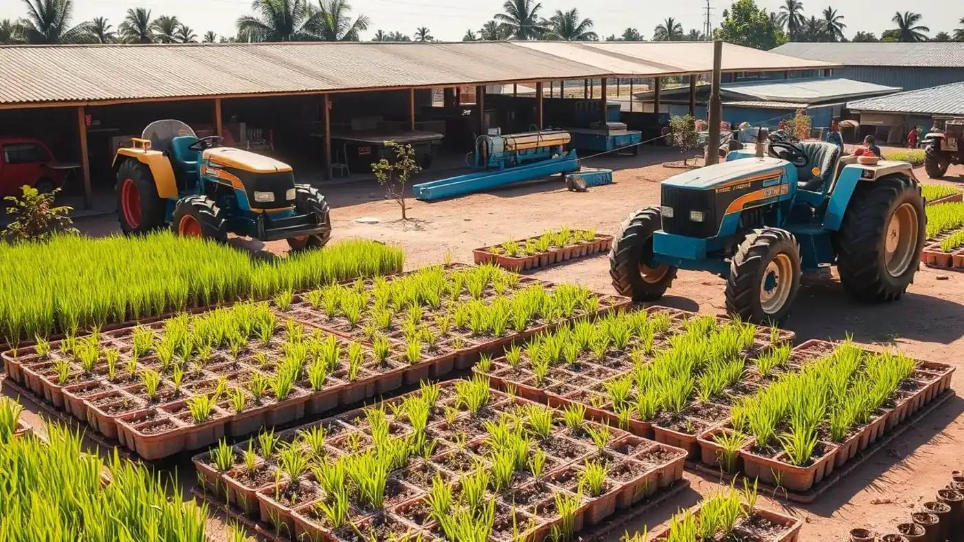 Các loại máy nông nghiệp công nghệ cao ứng dụng tại trang trại