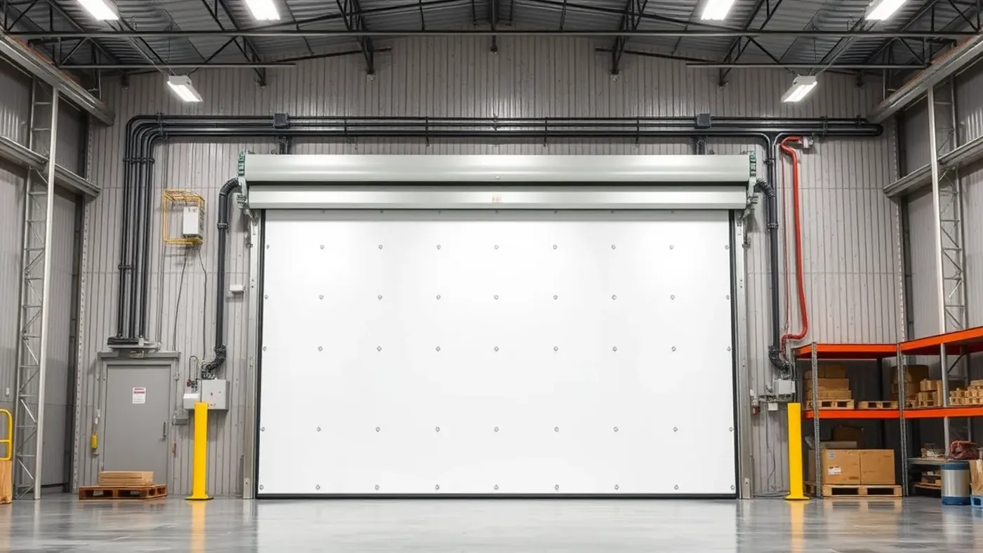 Cửa panel tự động trượt cho nhà xưởng
